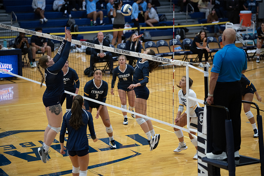 The Ithaca College volleyball team secured its second consecutive Liberty League title on Nov. 11 against William Smith College.