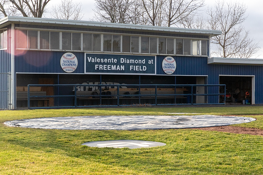 The Ithaca College baseball and softball teams take long road trips each season. Neither team will return to its home field until baseball returns March 22 and softball returns March 23.
