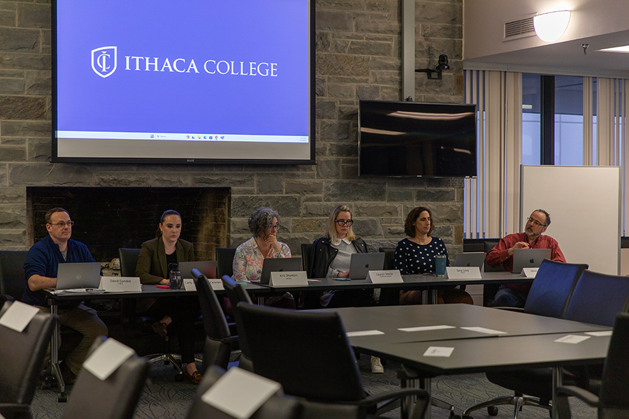 The Ithaca College Faculty Council heard the Provost's report and updates from the Credit Hour Policy, Plagiarism/Misconduct policy and an update about the Faculty Handbook.