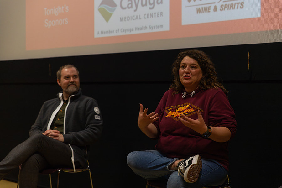Joe Peeler, co-director of Bad Press, and lead star and reporter, Angel Ellis, discuss the making of the film including the messaging and making.