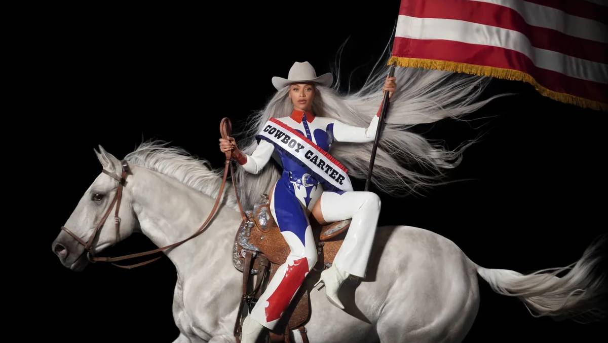 Cowboy Carter is the second installment of Beyoncés trilogy project, following Renaissance, which was released in 2022.