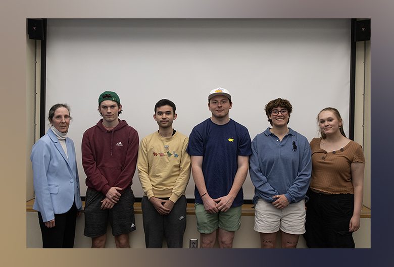 Professor Ellen Staurowksky and her student write about the importance of the NCAA continuing to support the inclusion of transgender athletes. 
From left: Ellen Staurowsky, Gavin Hyland, Luisangel Del Toro, Nathan Cooperman, Lily Seyfert and Abigail Jones. 