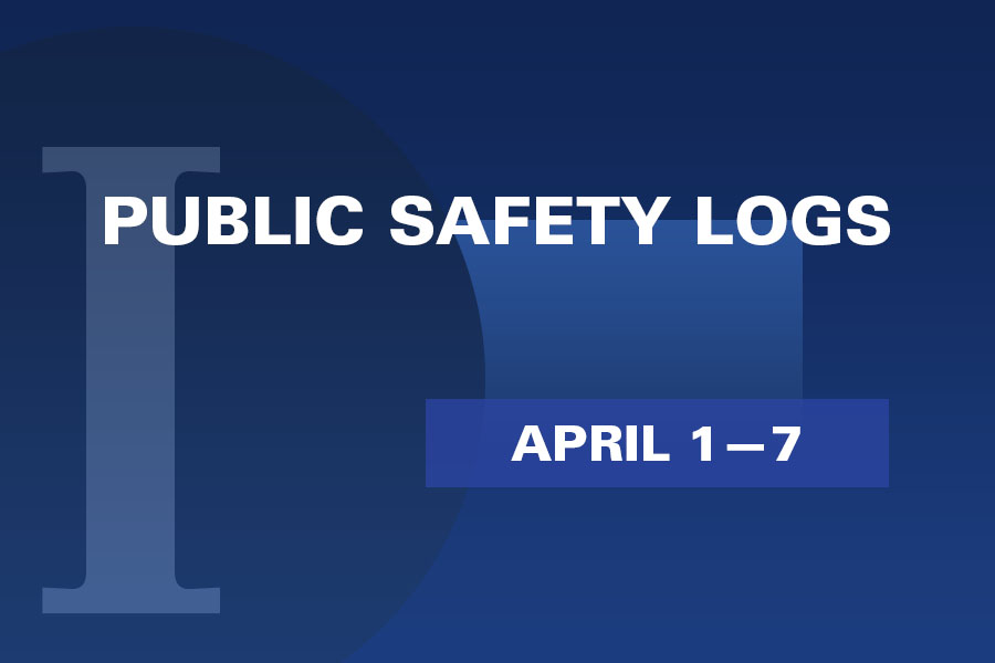 Public Safety Logs 4/1-4/7