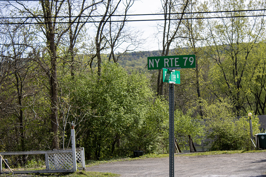 The crash occurred on the 1500 block of Slaterville Road, also called NY Route 79.