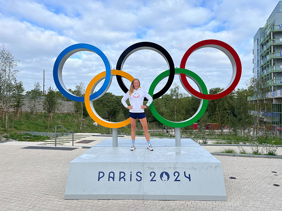 Over the summer, Meghan Musnicki '05 became the oldest American women rower in Olympic history by competing with the U.S. women's eight at age 41. The average age for this year’s U.S. women’s eight is around 29.7 years old