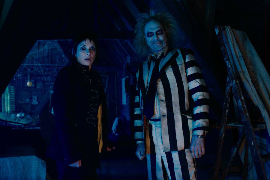 After 36 years, Michael Keaton, Winona Ryder and Catherine O’Hara reprise their roles in Tim Burton’s “Beetlejuice Beetlejuice” with new cast members like Jenna Ortega and Willem Dafoe.