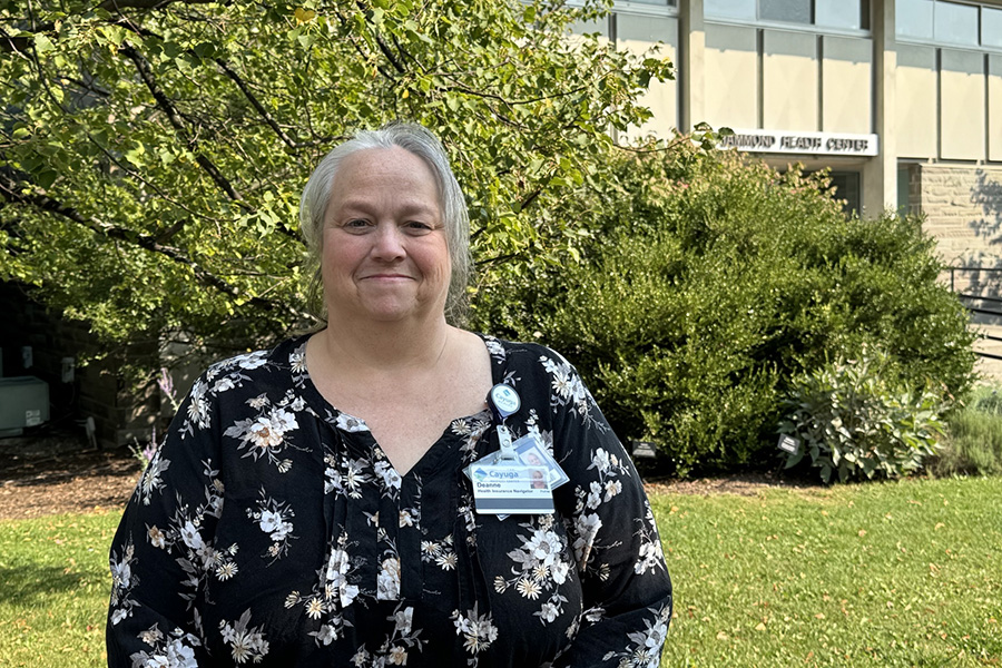 Deanne Poitras was hired as the new health insurance navigator at the Ithaca College Hammond Health Center. The health insurance navigator is available by appointment for any students or parents with questions about their health insurance plan.