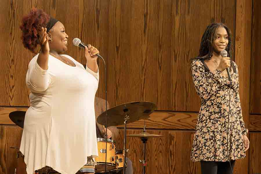 The Black Artists United held a jazz night fundraiser on Oct. 6 at Nabenhauer Hall. The night featured 14 different live performances. 