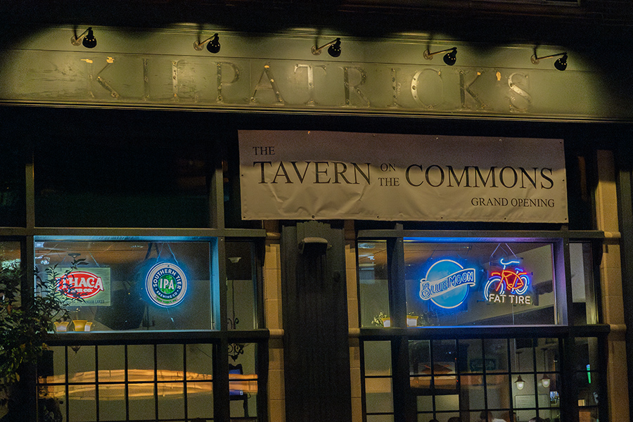 Tavern on the Commons has taken over 130 E. Seneca St., the retail space previously occupied by Kilpatrick's Publick House. The restaurant opened Oct. 2.