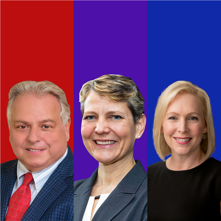 Michael Sapraicone, Diane Sare, Kirsten Gillibrand