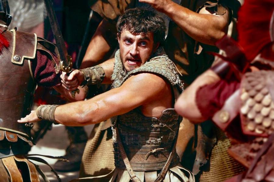 Ridley Scott's 'Gladiator II' takes on a plot similar to its predecessor from 2000 while introducing a new cast with Paul Mescal, Pedro Pascal and Denzel Washington. 