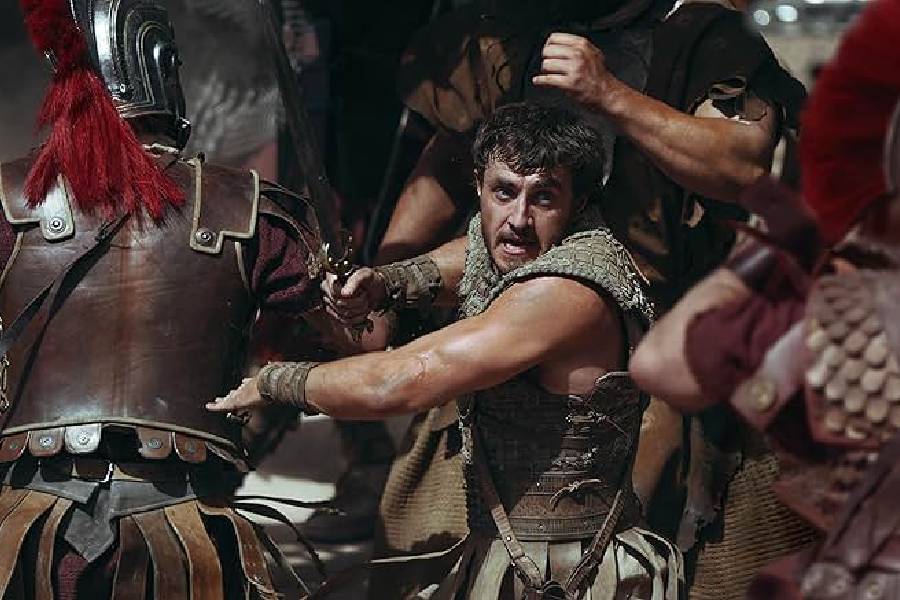 Ridley Scott's 'Gladiator II' takes on a plot similar to its predecessor from 2000 while introducing a new cast with Paul Mescal, Pedro Pascal and Denzel Washington. 