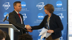 Ithaca College director of intercollegiate athletics Susan Bassett '79 announced that she plans to retire at the end of the 2024-25 academic year.