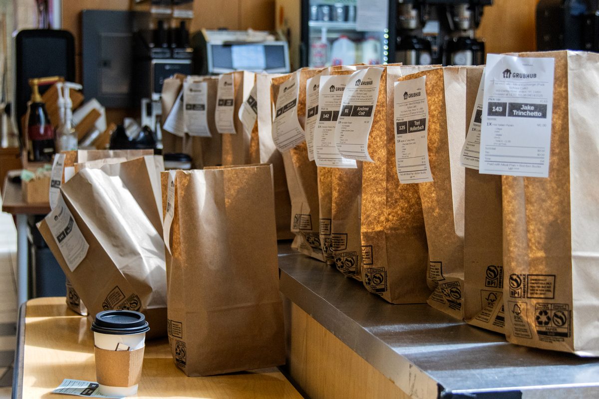 The Dailies Cafe, commonly referred to as the Park cafe, is a popular retail dining location at the college, averaging 450-500 lunch orders per day, according to Dining Services. The cafe also sells pre-packaged breakfast items, salads and coffees.