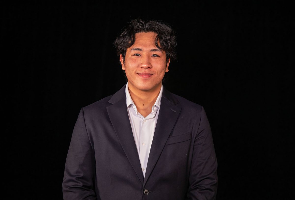 In addition to his responsibilities as a  private wealth management intern, resident assistant, senior week committee finance co-chair and vice president of External Relations for the Beta Alpha Psi Honor Society, senior business administration student Ren Kato is also the co-founder and president of the Japanese Learning Club.