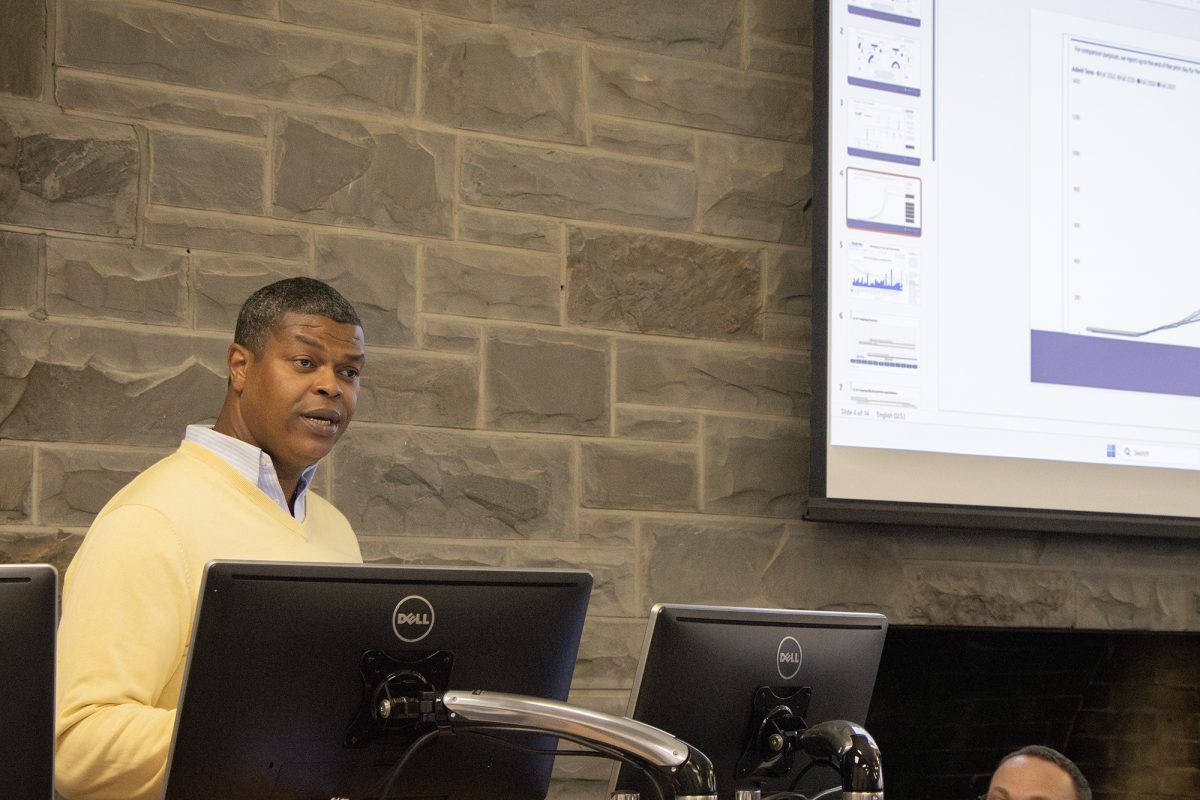 Rakin “Rock” Hall, vice president for Enrollment Management and Student Success, said that as of May 6, the college has received 1,248 deposits from incoming students for the 2025-26 academic year.