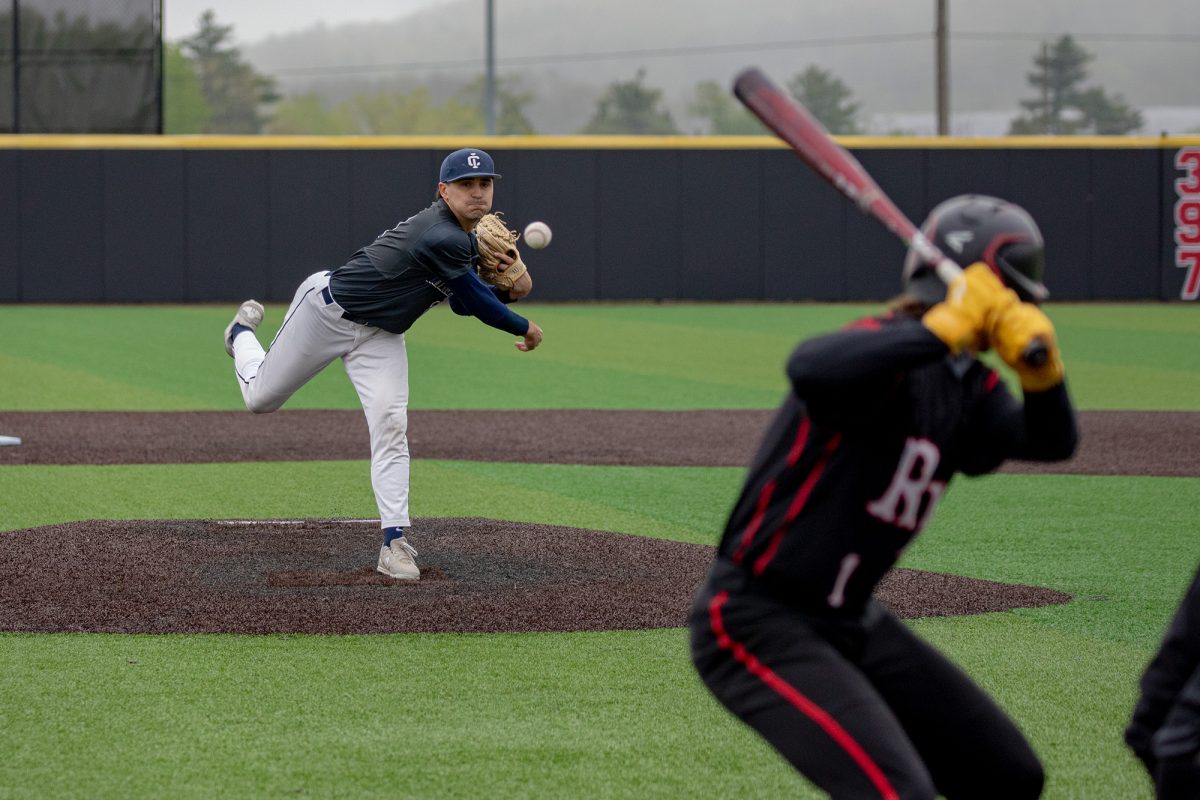 The Ithaca College baseball team fell to the Rensselaer Polytechnic Institute Engineers in the final game of the Liberty League Championship Tournament on May 11 at Booth Field. The Bombers will continue their fight for the title next season.