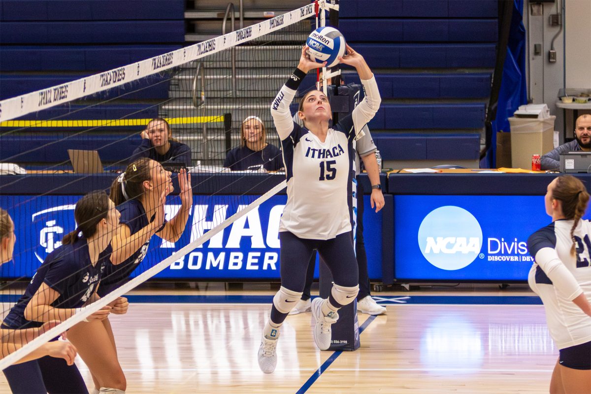 Junior setter Wesley Slavin recorded 2,000 career assists Oct. 7, making her the ninth to do so in program history.