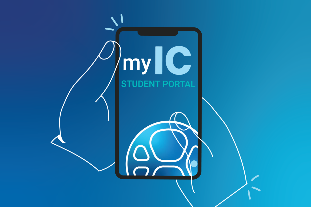 Students can check their emails, grades, class schedules and assignments through the new myIC portal. The portal is available to download on iOS and Android devices.