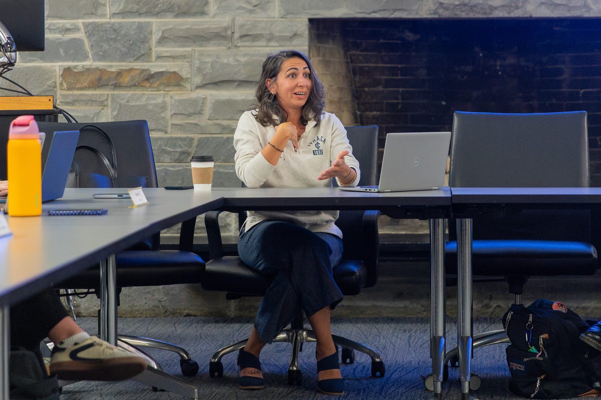 The Ithaca College Student Governance Council met Oct. 20 to hear from Elyse Nepa, assistant director of Clery Act and Prevention Education in the Office of Public Safety and Emergency Management, to discuss what services the office provides. 