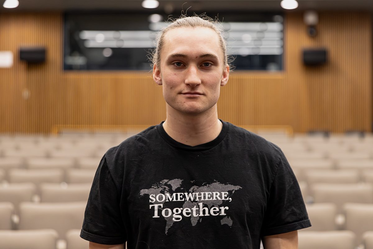 Senior Jonah Barresi discusses how "Somewhere Together" challenges perceptions of community, recommending that people look past differences ad recognize society's common goals.