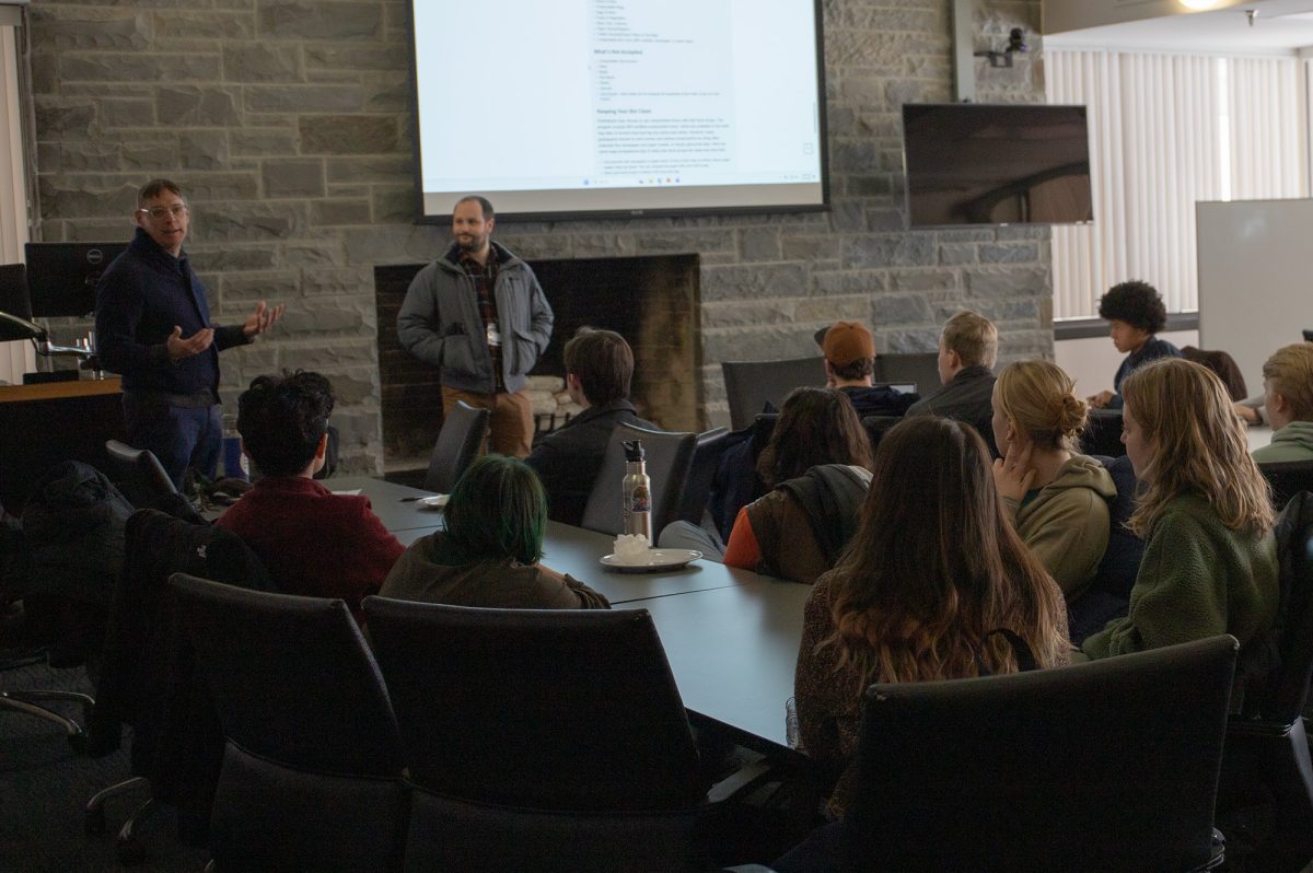 Scott Doyle, director of energy management and sustainability,  said that through the GREEN Team he hopes to build a larger coalition of all the different groups on campus working toward sustainability goals.
