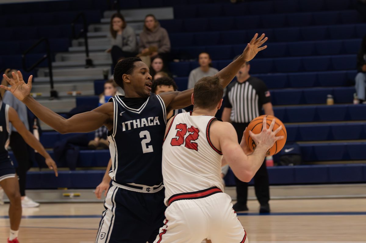 Ithaca College men's basketball suffered a tough loss Jan. 16 but bounced back with a 54 point victory over Bard College on Jan. 17.