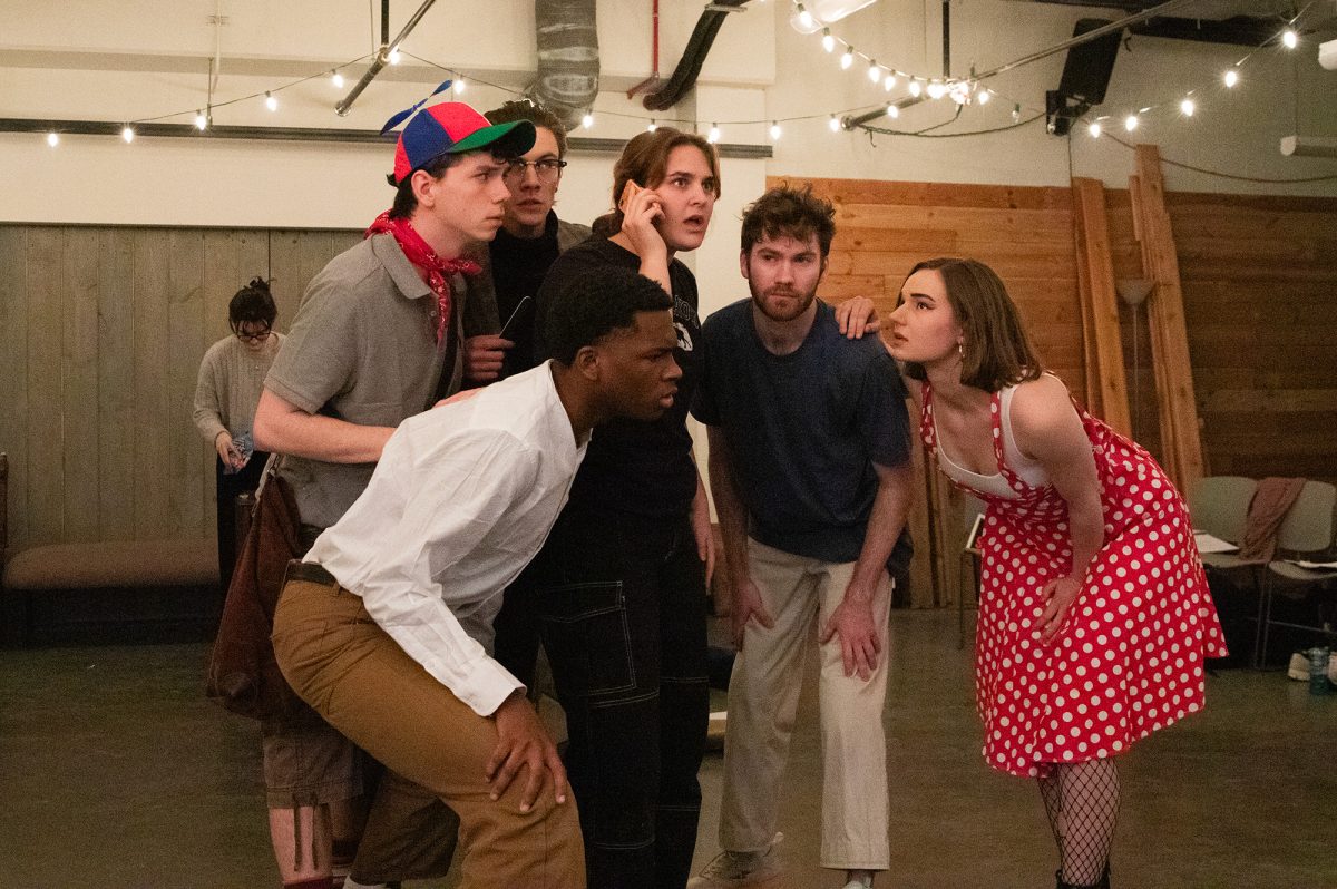 "If You Don't Clap, I'll Stab You" brought together students from the Dillingham Center and the Roy H. Park School of Communication to put on the entirely student produced slapstick comedy. 