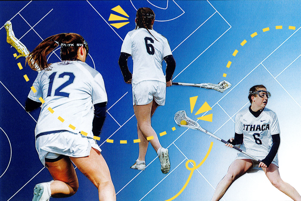 From left, team captains senior midfield Lily Cody and junior attack Kelly Augeri have the NCAA tournament on the mind heading into the 2026 season.