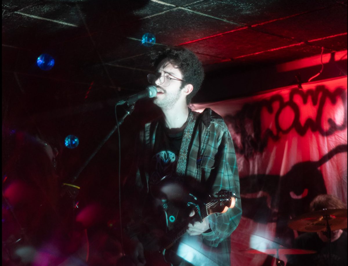 Wise Bones takes the stage at the Nocturnal Cafe for the first show of the Unknown Stage Residency on Feb. 6. 